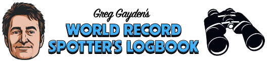 World Record Spotter's Logbook